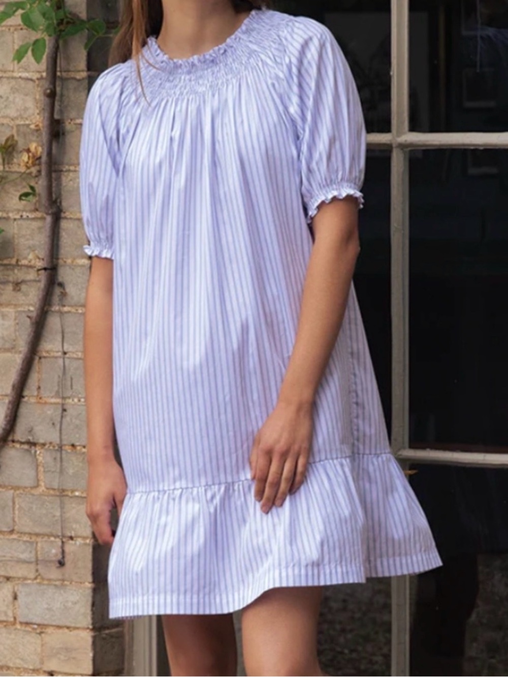 🩷 LAKE Pajamas Striped Veranda Dress 🩷